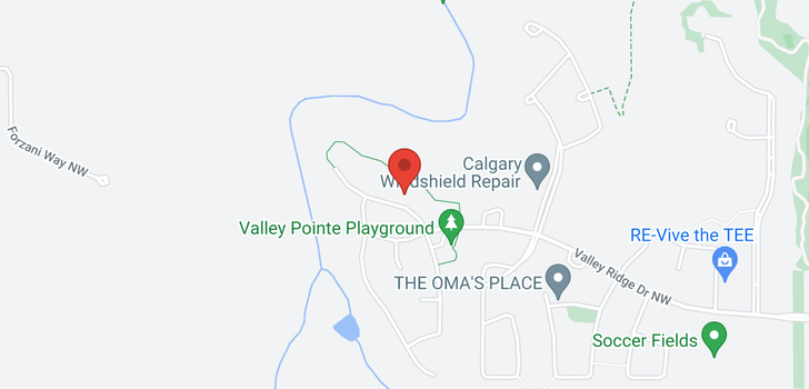 map of 250 VALLEY POINTE WY NW